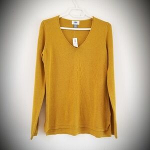 NWT* Old Navy Mustard Cozy Knit Top Tunic Sweater